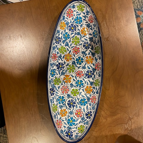 Other - Gorgeous long ceramic bowl